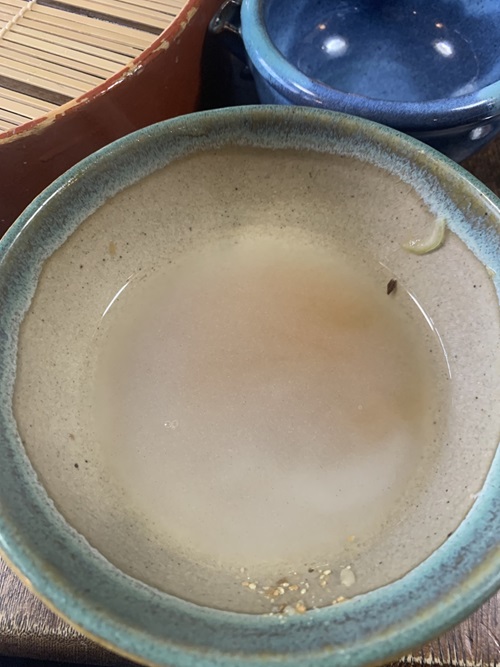 蕎麦湯